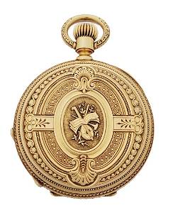 Stunning Patek Philippe for Tiffany 18k Gold Hunter 1870s Fancy Case & Dial Pocket Watch: Title:Stunning Patek Philippe for Tiffany 18k Gold Hunter 1870s Fancy Case & Dial Pocket Watch Description:Stunning Patek Philippe for Tiffany & Co 18k Gold Hunter 1870s Fancy Case & Dial Pocket Watch