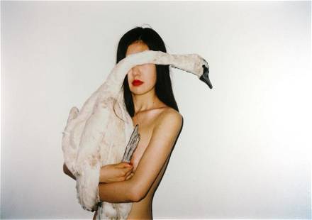 REN HANG (1987–2017): REN HANG (1987–2017)| Untitled, China 2010s Image Size: 67 x 100 cm English: Chromogenic print, mounted on Alu-dibond, in excellent condition. Original white wooden frame 68,5 x 101,3 cm. Signed