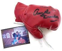 Muhammad Ali & Angelo Dundee Autographed Mini Glove with Exact Proof Photograph & Signing Ticket