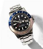 Rolex “GMT-MASTER” Automatic Wristwatch with Oyster Bracelet